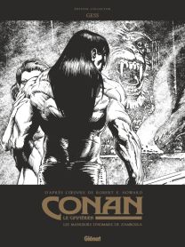 Conan le Cimmérien - Les Mangeurs d'hommes de Zamboula N&B - Glénat