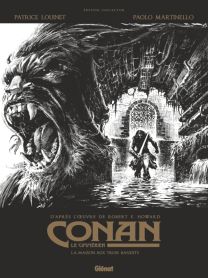 Conan le Cimmérien - La Maison aux trois bandits N&B - Glénat