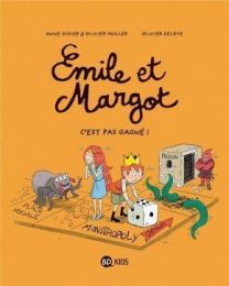EMILE ET MARGOT T11 - C'EST PAS GAGNE - BD KIDS