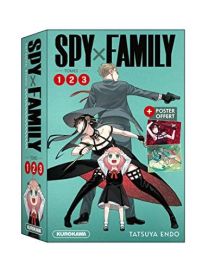 SPY X FAMILY - COFFRET T.01 A T.03 - KUROKAWA