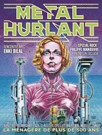 METAL HURLANT N8 - LES CARESSES DE METAL - HUMANOIDES ASSOCIES