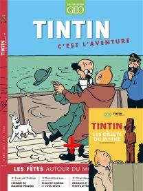 TINTIN C'EST L'AVENTURE N18 LA FETE + carnet tintin - Moulinsart Prisma