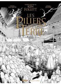 Les Piliers De La Terre T3 - Le chantier de l'espoir N&B - Glénat