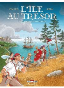 L'Île au trésor, de Robert Louis Stevenson - Édition prestige - Delcourt