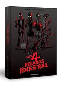 Les 4 Reliques du rock'n'roll - coffret avec vinyle et poster -