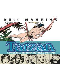 Tarzan (1) L'intégrale des strips de presse 1967-1969 - 
