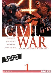 Civil war t01 - Panini Comics