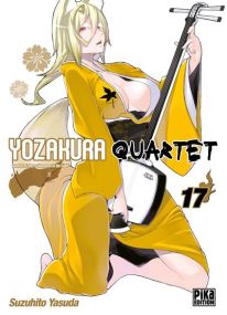 Quartet of cherry blossoms in the night - Pika