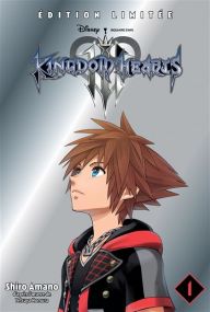 Kingdom hearts - Fourreau argenté et 10 cartes postales - Kingdom Hearts III T01 Edition limitée - Nobi Nobi