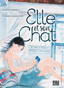 Elle et son chat - Pika