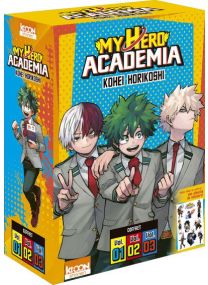 Coffret My Hero Academia vol. 1 à 3 - 