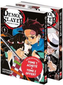 Demon Slayer: Pack découverte T01 & T02 - Panini Manga