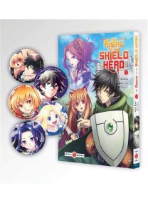 The Rising of the Shield Hero - vol. 01 - édition limitée -  bagdes collector - 