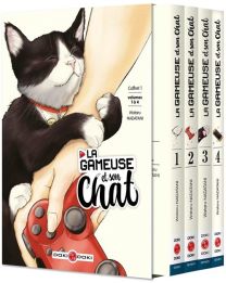 La Gameuse et son chat - Coffret vol. 01 à 04 - Bamboo Eds