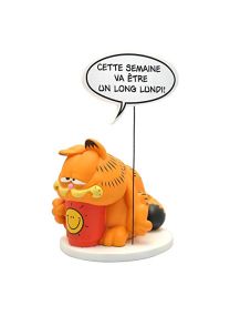 Plastoy- COLLECTOYS-Figurine RESINE Collection Bulles Garfield, PLA00240, Keine