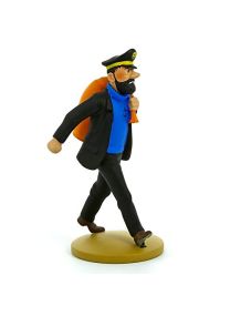 Figurine de collection Tintin Haddock en route Moulinsart 42188 (2017)