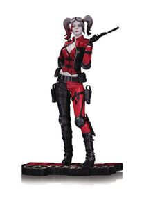 dc comics OCT160338 Figurine Harley Quinn Rouge/Blanc/Noir