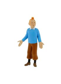 Moulinsart Figurine de Collection Tintin en Pull Bleu 8,5cm 42502 (2012)
