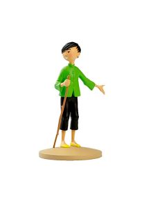 Figurine de collection Tintin, Tchang indiqué Hou Kou Moulinsart 42228 (2020)