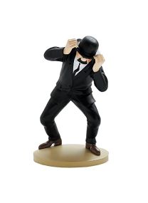Figurine de Collection Tintin, Dupont au Chapeau engoncé 13cm (42241)