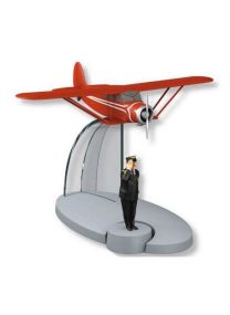 Tintin 29562 – Avion rouge du professeur Halambique. Le cèdre d'Ottokar. Échelle 1:100.