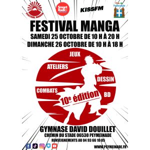 10ème édition du Festival Manga & arts japonais