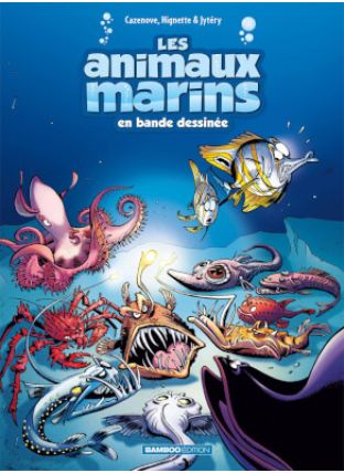 Animaux marins en BD (Les) - Tome 6 - Bamboo
