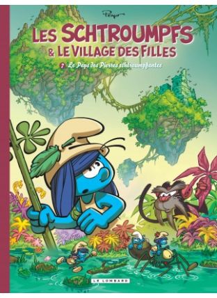 Les Schtroumpfs et le village des filles, Tome 7 : Le Pays des Pierres schtroumpfantes - Le Lombard