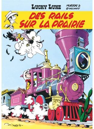 Lucky Luke - Tome 9 - Des rails sur la prairie - Dupuis