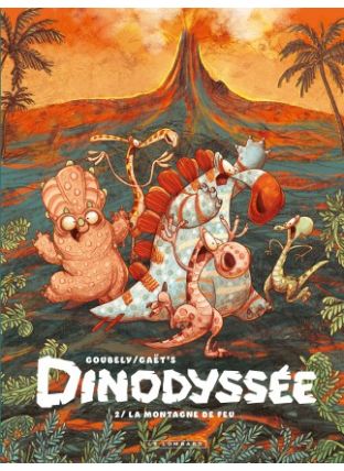 Dinodyssée, Tome 2 : La montagne de feu - Le Lombard