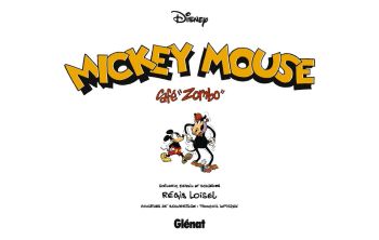 BD Café Zombo, Mickey Mouse, planche 1