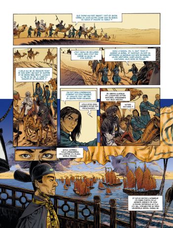 BD L'Odyssée de Fei Wong, T1 : Les Mille et une nuits au Caire, planche 8