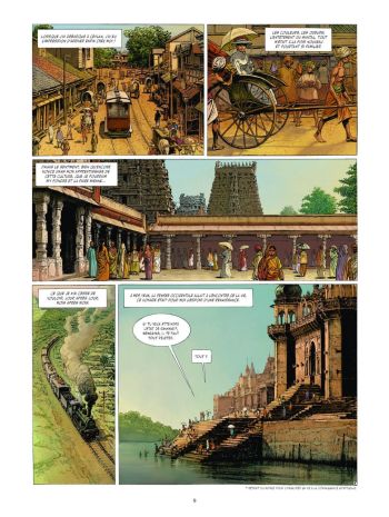 BD Alexandra David-Néel, Les Chemins de Lhassa, planche 7