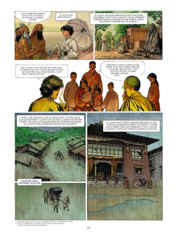 BD Alexandra David-Néel, Les Chemins de Lhassa, planche 8