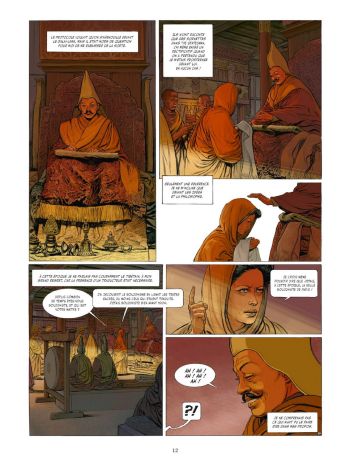 BD Alexandra David-Néel, Les Chemins de Lhassa, planche 10