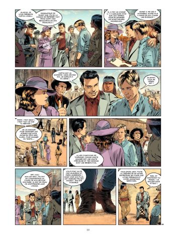 BD L' Art du Crime, T5 : Le Rêve De Curtis Lowell, planche 9