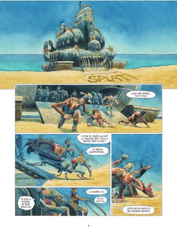 BD Azimut T3, Les Anthropotames du Nihil, planche 6