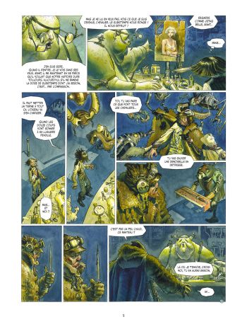 BD Azimut, T4 : Nuées noires, voile blanc, planche 3