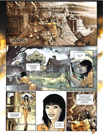 BD Claudia T1, La Porte des enfers, planche 1