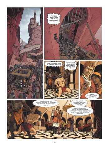 BD Conan le Cimmérien, La Citadelle écarlate, planche 8