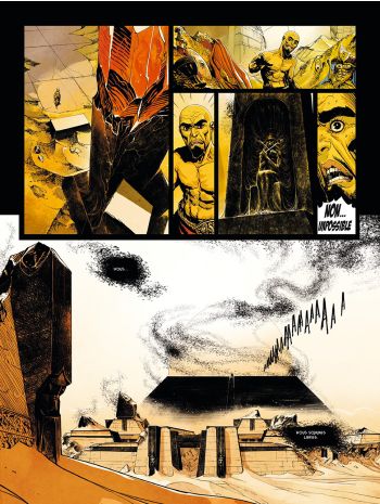 BD Conan le Cimmérien, Le Colosse noir, planche 8