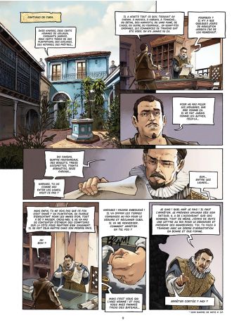BD Cortés, T1 : La Guerre aux deux visages, planche 7