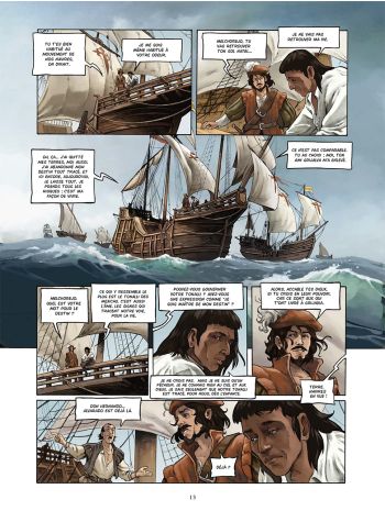 BD Cortés, T1 : La Guerre aux deux visages, planche 11