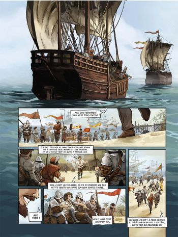 BD Cortés, T1 : La Guerre aux deux visages, planche 12