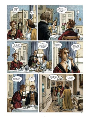 BD Dickens & Dickens T2, Jeux de miroir, planche 5