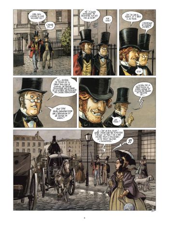 BD Dickens & Dickens T2, Jeux de miroir, planche 6