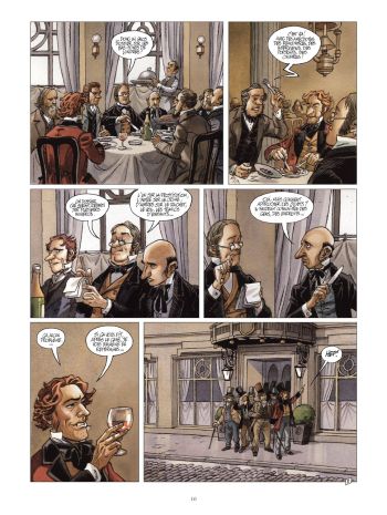 BD Dickens & Dickens T2, Jeux de miroir, planche 8