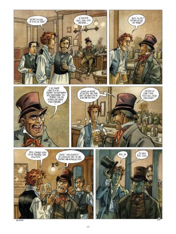 BD Dickens & Dickens T2, Jeux de miroir, planche 10