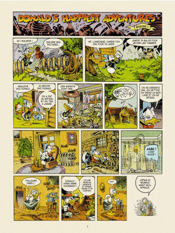 BD Donald's Happiest Adventures, À la recherche du bonheur, planche 1