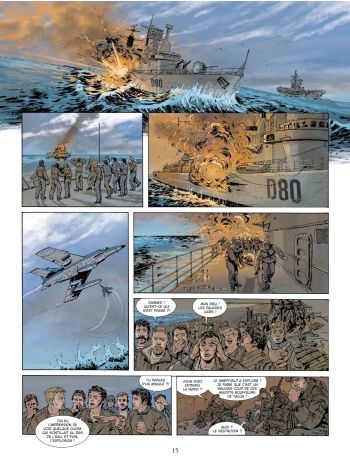 BD Falkland, La Guerre des Malouines, planche 13